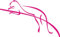 PEMA INDIGOS UG - Wandtattoo Wandsticker Wandaufkleber Aufkleber D291 Leopard 80x49 cm - pink