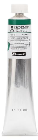 Schmincke AKADEMIE Öl color Chromoxidgrün feurig, 41 502 015, 200 ml