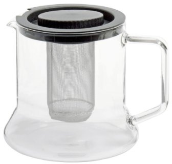Glaskanne 1,8l Look m.Metalls.