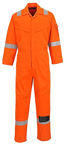 Portwest AF53 Tuta Araflame Gold, Taglia 50, Arancione
