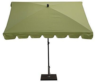 Maffei Art 86r Allegro, Parasol rectangulaire cm 240x160, Tissu TexMa, fabriqué en Italie. EXCLUSIVITE Couleur anis