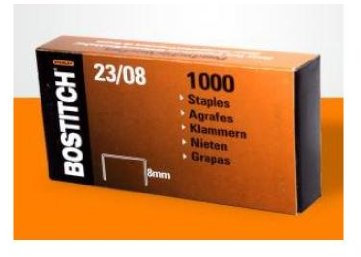 Bostitch, 1.000 Stück Heftklammern 23/8 mm G
