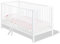 Pinolino - 11 14 75 - Kinderbett Lenny 140 x 70 cm - mit 3 Schlupfsprossen aus vollmassiver Kiefer, weiß lackiert