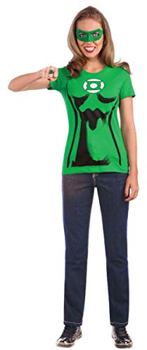 Kit disfraz de Linterna verde para mujer