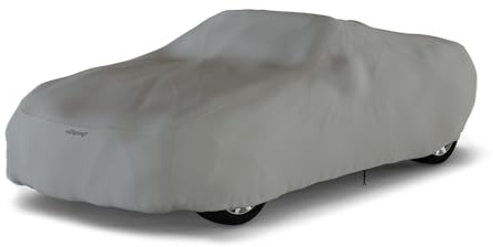 SOFTGARAGE Vollgarage Basic 3-lagig lichtgrau Indoor Outdoor atmungsaktiv wasserabweisend Car Cover Ganzgarage Autoplane Autoabdeckung Artikel 101010-7118229