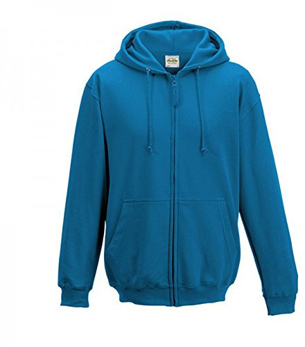 Awdis Zoodie Men's Hooded Sweatshirt, Sapphire Blue, S