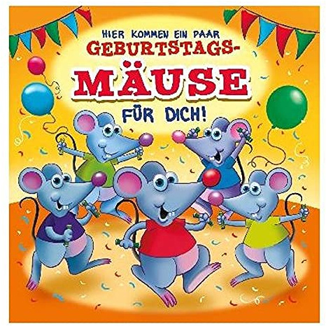 Depesche 5326.017 Glückwunsch-Karte zum Geburtstag mit 3D Motiv, Geburtstagskarte, ca. 17 x 17 cm groß, inkl. passendem Umschlag und Innentext