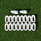FORZA Fußballtor Netzclips – weiße Fußballtor Quickclips aus Kunststoff – MehrstückVerpackungen sind erhältlich (14er-Set)