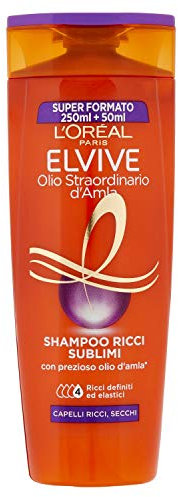 L'Oréal Paris Elvive Ricci Sublimi Shampoo Idratante per Capelli Ricci o Mossi, 300 ml