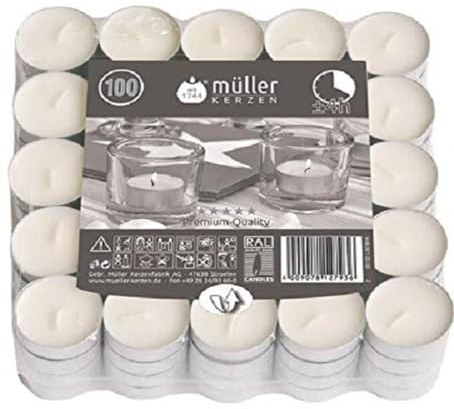 Müller Kerzen Teelichter, 100 Stück