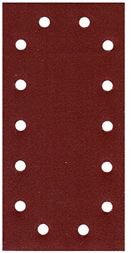 50er Pack Schleifpapier Schleifblatt 115 x 230mm 14 Loch Körn.= 40 Schwingschleifer Winkelschleifer