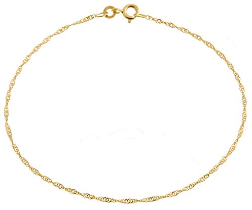 Fa. Thomas Maier Singapurkette Armband - 1,4mm Durchmesser - 333 Gold - Länge 17cm