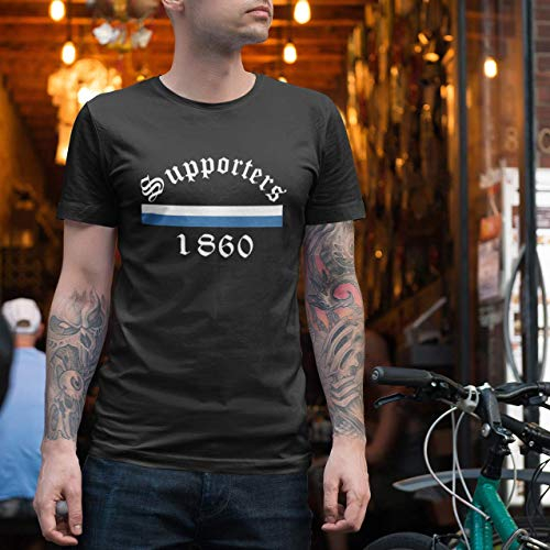 World of Football T-Shirt Supporters-1860 Schwarz - XL