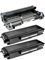 Logic-Seek 2 Toner mit Trommel kompatibel für Brother HL-5350DN HL5340D HL5370WD HL5380DN DCP-8080DN 8085DN 8880DN 8890DW MFC-8370DN - TN3280 DR3200 - Schwarz je 8.000 Seiten, Trommel 25.000 Seiten