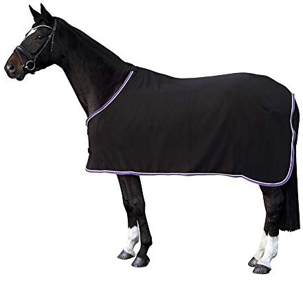 PFIFF Fleecedecke Hennes, schwarz 165cm