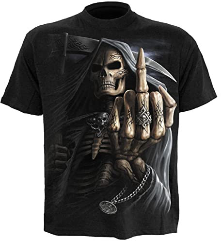 Spiral - Bone Finger - T-Shirt, Black, L