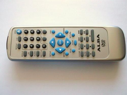 ALBA DVD PLAYER REMOTE CONTROL DVD-45 DVD65/B DVD165 *GENUINE*