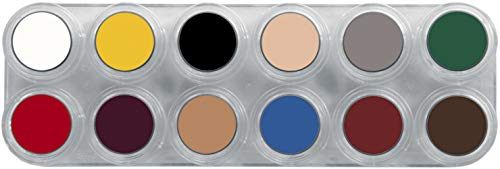 Grimas Creme Make up Theaterschminke 12 Farben Palette B