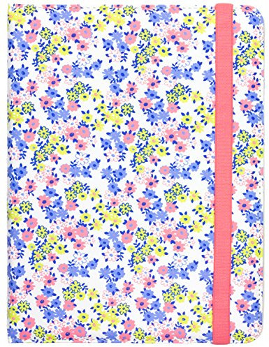 Trendz Universal PU Patterned Leather Folio Tablet Case Cover with Closing Strap and Built-In Standfor 6-8 Inch Tablets such as iPad Mini, iPad Air, Google Nexus 7, Samsung Galaxy Tab 2/3/4, Kobo Arc, Avoca 8 and Kindle Fire HD/HDX 7.0- Ditsy Floral,TZU7FL