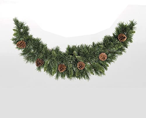 Snowtime 3ft Deluxe Princess Green Christmas Swag