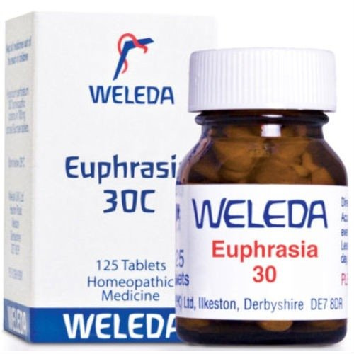 Weleda Euphrasia 30c 125 Tablet X 2 (Pack of 2)