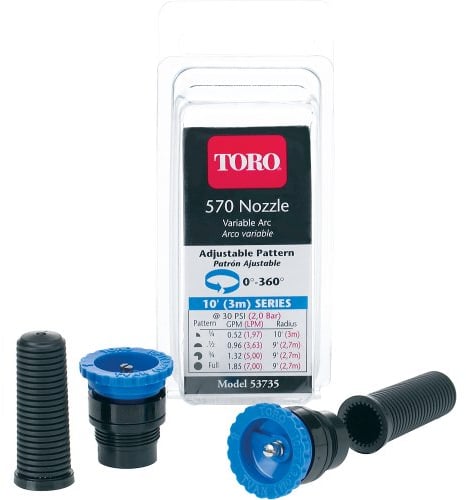 Toro 53735 Verstellbare Untergrundregnerdüse, 3 m