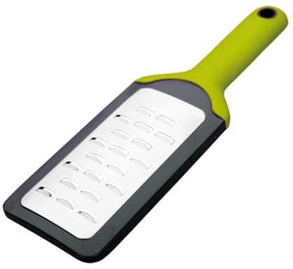Ibili Rallador en Juliana Easycook, Acero Inoxidable, Gris/Plata/Verde, 27 x 8 cm