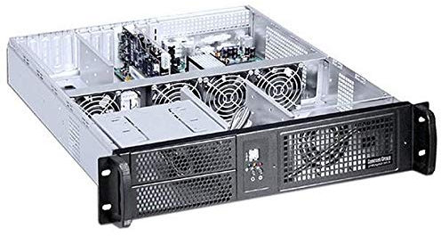 Rack Chassis 19 2U Black