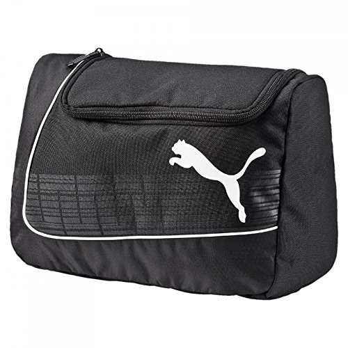 PUMA Kulturbeutel evoPOWER Wash Bag black-White, 32.5 x 22 x 4 cm