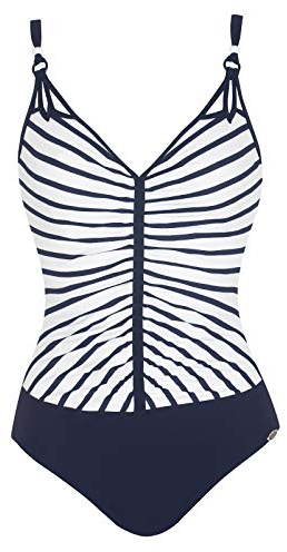 Sunflair Badeanzug Basic Costumi da Bagno, Blu Notte, 48 Donna