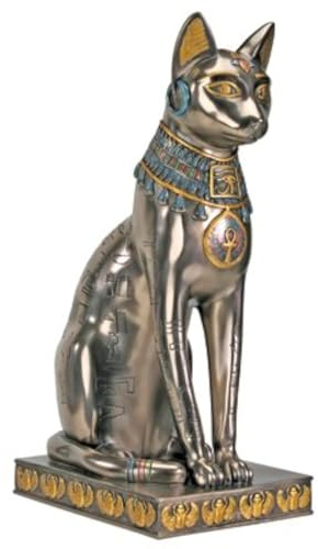 Summit Egyptian Bronze Bastet Collectible Figurine