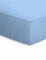 schlafgut Mako-Jersey Basic Spannbetttuch, Baumwolle, Ice, 200 x 100 cm