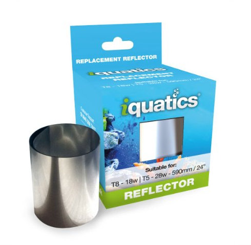iQuatics 28W T5/18W T8 Reflector Strip - Replacements reflective strip for the 28w/18w Reflector - 590mm/24 T5/T8's
