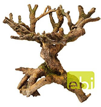 Aquarien-Dekoration Aqua Della Bonsai ohne Blätter, 22 x 19 x 20 cm