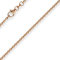 1,9mm Rund-Ankerkette 750 Gold Rotgold Kette Collier Halskette, 55cm