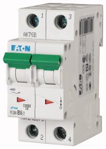 Eaton plsm della C6/2 MW interruttore magnetotermico