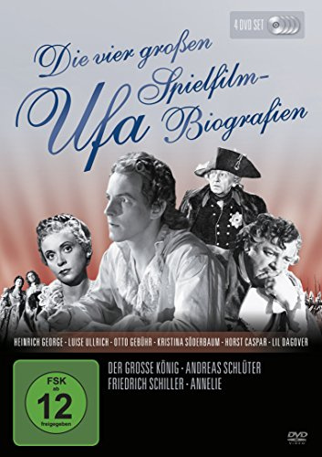 Die vier großen UFA Spielfilm-Biographien