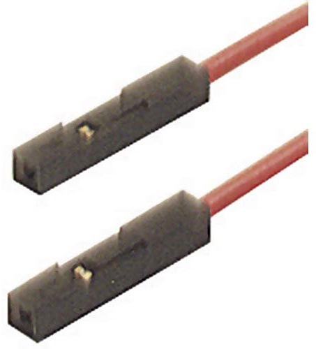 Kabel-Größe [Stecker 0 64 mm – Stecker 0 64 mm] 0.25 m Rot SKS Hirschmann MKL 0 64/25 – 0 25 RT