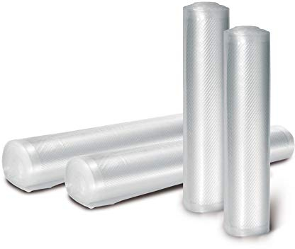 Fresherpack 28cm x 12 metre Roll BPA Free - Made in Italy- Vacuum Food Sealer Embossed Rolls (2X Rolls Each 6m Long)