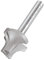 Trend Professional Sash Bar Ovolo Joint Router Cutter Bit, 1/4 Inch Shank, 22mm Cut Diameter & 18mm Cut Length, 10mm Radius, Tungsten Carbide Tipped, 7/50X1/4TC