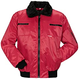 Planam 0359064 Outdoor Gletscher Comfortjacke, Rot, Größe XXXL