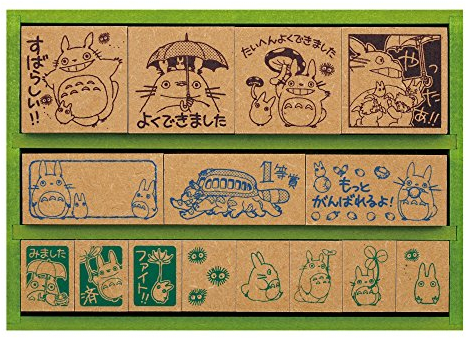 Totoro wooden reward stamp DX SG-135 next (japan import)