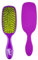 WetBrush Shine Enhancer Haarbürste, natürliche Wildschweinborsten, umweltfreundlich, Violett
