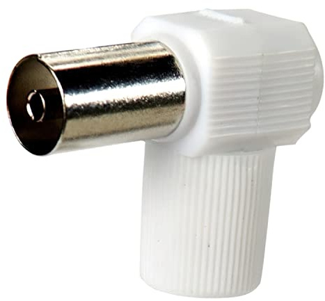 Maurer 19110180 Connecteur TV avec prise femelle coudée 9,5 mm