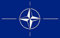U24 Motorradflagge NATO Fahne Flagge 20 x 30 cm