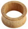 eeddoo Flesh Tunnel Holz Beige Rain Tree Wood 8 mm