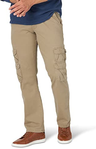 Wrangler Authentics Premium Relaxed Fit Straight Leg Cargo Pant (Bennard) - Classique - Homme