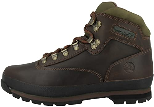 Timberland, Eurohiker Leather Br Brown, Stivali, Uomo, Marrone (Brown Smooth), 44