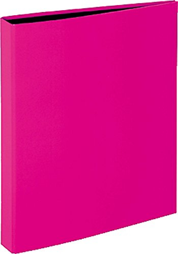 Pagna Ringbuch A4 Trend, 2-Bügel-Mechanik mit Niederhalter, dunkelrosa