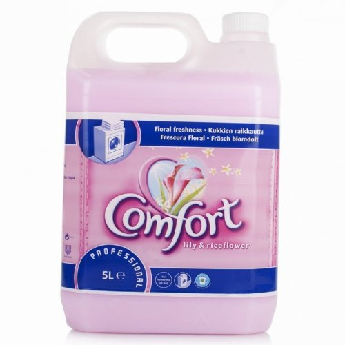Comfort 5L Professional Lily & Riceflower Fabric Softener Conditioner by Comfort by Unknown